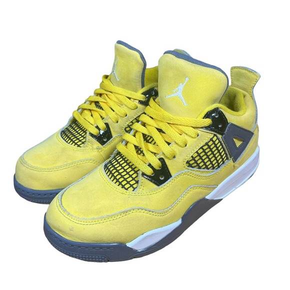 Jordan Other - Nike Air Jordan 4 Retro PS 'Lightning' 2021  BQ7669-700  Youth Size 3Y